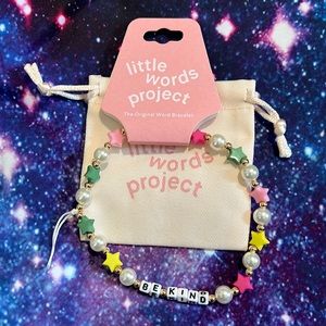 Little Words Project - Be Kind - Beaded Phone Charm